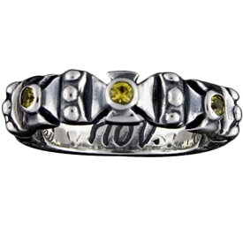 トラヴィスワーカー(TRAVIS WALKER)* フォーミー ウィズ ジルコニア シルバーリング（指輪）