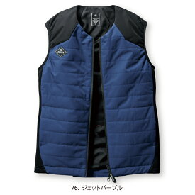 バートル【BURTLE】ヒーターベスト 3214 撥水・防風・ダブルジップ・ライトシェル仕様　サーモクラフト　電熱パット装着モデル（電熱パット別売り） 防寒服　電熱ウエア 男女ユニセックス 【2024秋冬新商品】