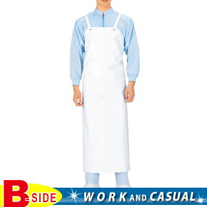 サカノ繊維【work friend】【ワークフレンド】sa-sf560 ウレタン胸付前掛 【工場用】【ユニフォーム】【エプロン】【メール便対象商品】