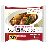 【冷凍】介護食あいーと たっぷり野菜のビーフカレー 129g [やわらか食/介護食品]