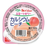 ふるーつゼリー カルシウムピーチ 60g フルーツゼリー