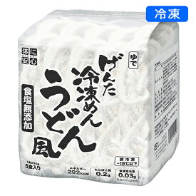 【冷凍】げんた冷凍めん うどん風 200g×5食入 冷凍麺 [腎臓病食/低たんぱく食品/たんぱく調整]
