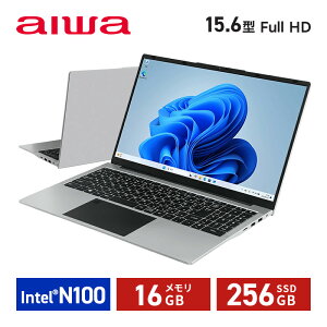 m[gp\R aiwa book 15.6^ Windows11 Pro intel N100 F16GB SSDF256GB AC JA5-LPC1501
