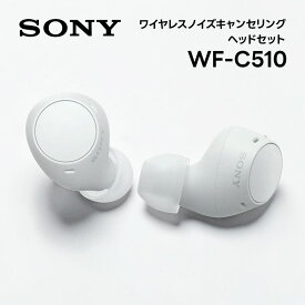 ソニー 完全ワイヤレスイヤホン WF-C510 WC ホワイト