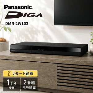 �u���[���C���R�[�_�[ DIGA(�f�B�[�K) �m1TB /2�ԑg�����^��n �p�i�\�j�b�N DMR-2W103