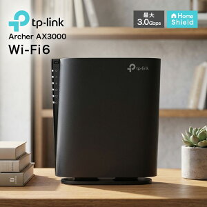�y10��OFF��10/4 20:00�`10/9 1:59�z TP-Link �e�B�[�s�[�����N Archer AX3000 Wi-Fi 6 ����LAN���[�^�[ IPv6 IPoE 2402+574Mbps �M�K�r�b�g �c�u�� �Ǌ|�� ���b�V��Wi-Fi �ȒP�ݒ� ���� Wi-Fi6