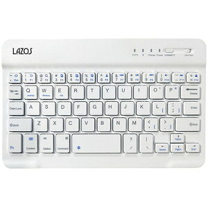�y10�Z�b�g�z Lazos Bluetooth�L�[�{�[�h �z���C�g L-BTK-WX10 ���̓� �M�t�g 2026 ���蕨 �v���[���g �� �� �y�A�M�t�g