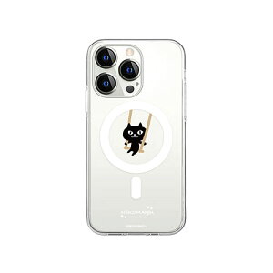 abbi FRIENDS �������C�Z���X�i �l�R�}���W���EMagSafe�Ή��N���A�P�[�X for iPhone 14 Pro �u�����R �w�ʃJ�o�[�^ ABF24224i14P �V���� ��l��炵 �����z�� �V�������� �P�g