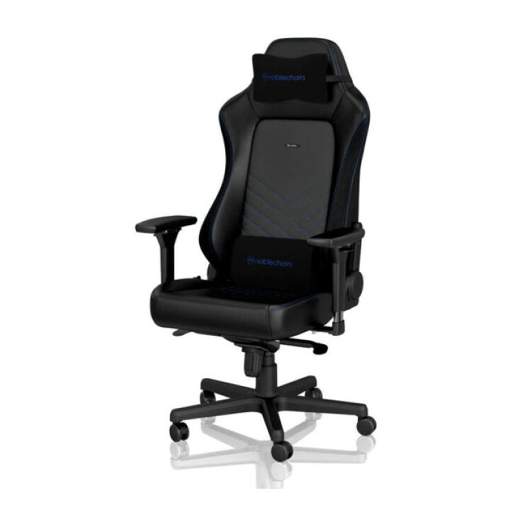 楽天市場】ゲーミングチェア HERO ブルー noblechairs（ノーブル 