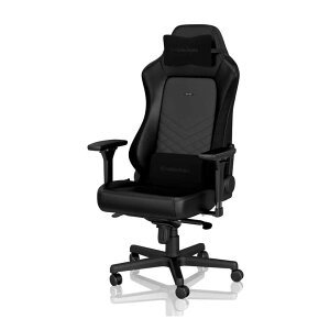 �Q�[�~���O�`�F�A HERO �u���b�N noblechairs�i�m�[�u���`�F�A�[�Y�j NBL-HRO-PU-BLA-SGL �V���� ��l��炵 �����z�� �V�������� �P�g