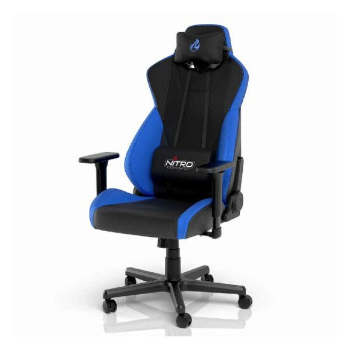 楽天市場】ゲーミングチェア S300 PRO ブルー Nitro Concepts 
