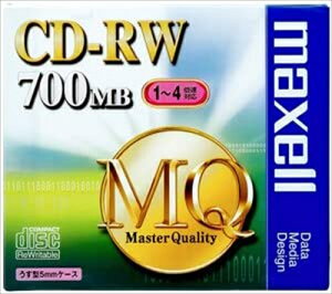 }NZ f[^p CD|RW CDRW80MQDS1P 700MB 4{Ή 1 5mmP[X