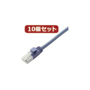 10�Z�b�g �G���R���@�c���܂�h�~�N���X�P�[�u��(Cat5E����) LD-CTXT/BU50X10 ���̓� �M�t�g 2026 ���蕨 �v���[���g �� �� �y�A�M�t�g