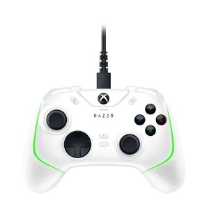 Razer ���C�U�[ �Q�[�~���O�R���g���[���[ Wolverine V2 Chroma White �z���C�g �� �L�� �R���g���[���[ Xbox Series X S Xbox One Windows PC ���J�^�N�^�C�� 6�̃}���`�t�@���N�V�����{�^�� RGB RZ06-04010200-R3M1