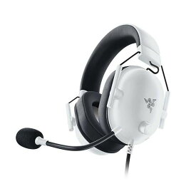 Razer レイザー ゲーミングヘッドセット BlackShark V2 X White ホワイト 白 有線 3.5mm 軽量 240g 50mmドライバー 7.1ch サラウンド マイク付き PC PS4 PS5 Switch Xbox ノイズキャンセリング RZ04-03240700-R3M1
