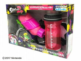 【GWも発送★500円OFFクーポン配布中！～5/6 23:59】 スプラトゥーン2タンク付スプラシューター ネオンピンク SPT-901APK 水鉄砲 ウォーターガン 水ピストル 水てっぽう 水遊び 海水浴 プール おもちゃ キッズ 子ども会 イベント