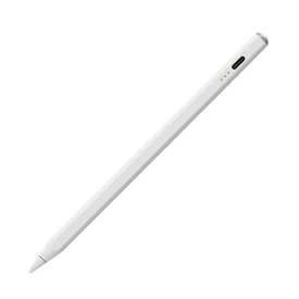 iPad専用充電式タッチペン ホワイト ナカバヤシ TPEN-001W
