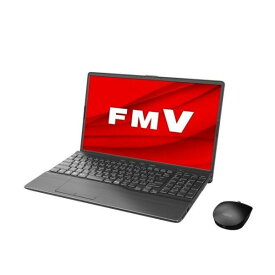 15.6型ノートパソコン FMV LIFEBOOK AH53/H2（Ryzen 7/ メモリ 16GB/ SSD 512GB/ BDドライブ/ Officeあり）ブライトブラック 富士通 FMVA53H2B