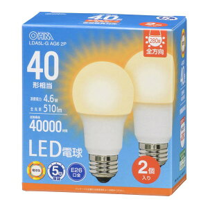 LEDd E26 40` dF 2 I[ LDA5L-G AG6 2P