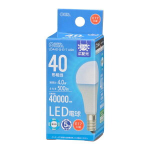 LED�d�����`E17 40�`���� �����F �I�[�� LDA4D-G-E17 AG6 �V���� ��l��炵 �����z�� �V�������� �P�g