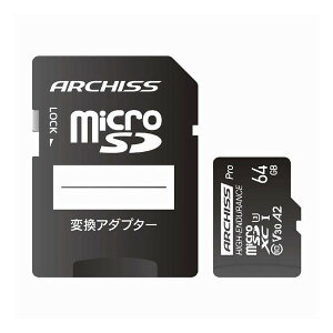 yX[p[SALEIMAX50OFFz Professional microSDXC 64GB Class10 UHS-1 (U3) V30 A2Ή SDϊA_v^t mClass10 /64GBn A[LX AS-064GMS-PV3