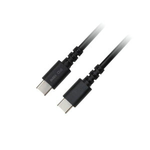 TypeCtoC P[u USB2.0 PD100WΉ A~ܕ ubN [1.0m /USB Power DeliveryΉ] O[nEX GH-UCCCA10-BK