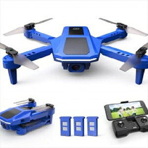 Holy Stone gCh[ ^ 100g obe[3 1080PJt 蓊eCNIt[h wbhX[h 񃂁[h xێ 2.4GHz [h1/2R] F؍ς HS430 u[ O