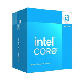 Core i3 プロセッサー (4(4+0)コア 8スレッド 、12M キャッシュ、最大 4.70 GHz) 内蔵グラフィックス非搭載、LGA1700 インテル BX8071514100F