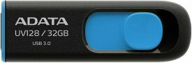 送料無料 ADATA Technology USB3.0直付型フラッシュメモリー 32GB AU128-32G-RBE スライド式