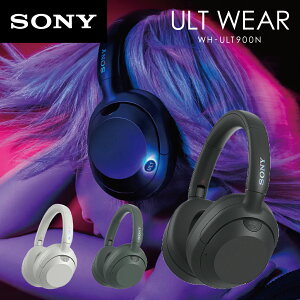 �\�j�[ SONY Bluetooth ���C�����X �m�C�Y�L�����Z�����O �X�e���I �w�b�h�Z�b�g �w�b�h�z�� �n�C���]�Ή� ULT POWER SOUND �d�ቹ WH-ULT900N BC �u���b�N