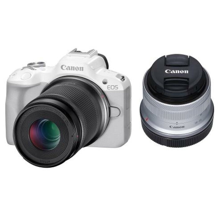楽天市場】Canon キヤノン ミラーレス一眼カメラ EOS R50 ダブルズーム 