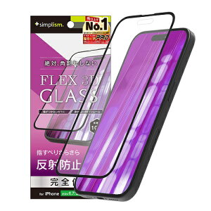 iPhone 16 Plus / 15 Plus / 14 Pro Max [FLEX 3D] ���˖h�~ �����t���[���K���X �g���j�e�B TR-IP24L2-G3-AGBK ���̓� �M�t�g 2026 ���蕨 �v���[���g �� �� �y�A�M�t�g