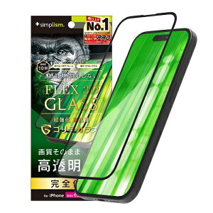 iPhone 16 Pro Max [FLEX 3D] �S�����K���X ������ �����t���[���K���X �g���j�e�B TR-IP24L3-G3-GOCCBK