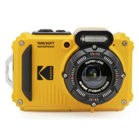 【P2倍】 デジカメ 防水デジタルカメラ コダック WPZ2 約1600万画素 4倍光学ズーム フルHD動画撮影 15m防水 防塵 IP68 2m耐衝撃 2.7型液晶 レジャー 海水浴 アウトドア 工事現場