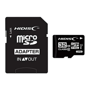 microSDHCJ[h 32GB CLASS10 UHS-1Ή SDϊA_v^/P[Xt HIDISC HDMCSDH32GCL10DS