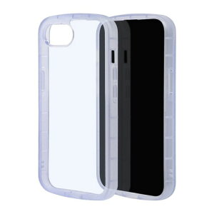 iPhone 16e�p FLUFFY SHAPE TPU�P�[�X �u���[ ���X�^�o�i�i 8673IP5ETPBL