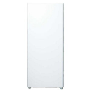 【P2倍】 134L 前開きタイプフリーザー マットホワイト アクア AQF-F13R(W)