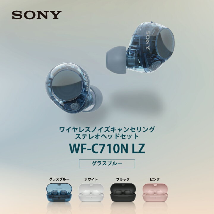 楽天市場】ソニー ソニー 完全ワイヤレスイヤホン グラスブルー ノイズ 