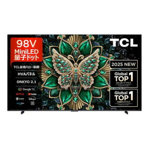 yP2{z ter ʎqhbgMini LED TV C6KV[Y 98V^ TCL 98C6K