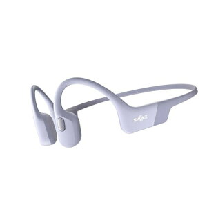 【P2倍】 ワイヤレスイヤホン 骨伝導 Shokz ショックス OpenRun SKZ-EP-000055 パープル 防水 防塵 IP67 急速充電 超軽量 ランニング ながら聴き