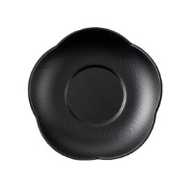 アサヒ興洋 塗茶托 梅型 ブラック MMT04603