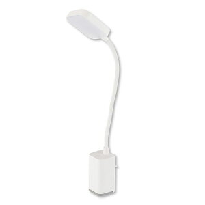 ナカバヤシ USB充電式 LEDデスクライト ホワイト UA-LED016W