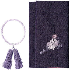 慶弔ふくさ・念珠セット K20596814