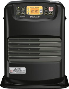 ダイニチ 石油ファンヒーター チャコールブラック NE TYPE 木造7畳まで コンクリート9畳まで タンク容量3.5L FW-2525NE K