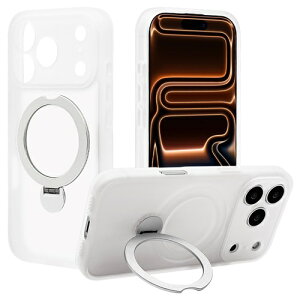 iPhone17 Pro �P�[�X �J�o�[ �n�C�u���b�h ZEROSAFE Shaft MagSafe�Ή� �}�O�l�b�g�[�d �ϏՌ� MIL �t���X�g TPU�o���p�[�P�[�X �����O�t�� �����h�~ ���C�����X�[�d �t���X�g�z���C�g �e���z�����[�X 900