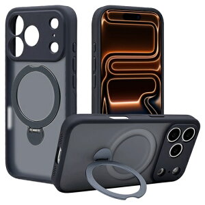 iPhone17 Pro �P�[�X �J�o�[ �n�C�u���b�h ZEROSAFE Shaft MagSafe�Ή� �}�O�l�b�g�[�d �ϏՌ� MIL �t���X�g TPU�o���p�[�P�[�X �����O�t�� �����h�~ ���C�����X�[�d �t���X�g�l�C�r�[ �e���z�����[�X 901