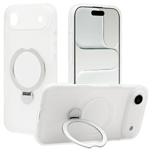 iPhone Air �P�[�X �J�o�[ �n�C�u���b�h ZEROSAFE Shaft MagSafe�Ή� �}�O�l�b�g�[�d �ϏՌ� MIL �t���X�g TPU�o���p�[�P�[�X �����O�t�� �����h�~ ���C�����X�[�d �t���X�g�z���C�g �e���z�����[�X 9071I