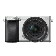 ミラーレス 一眼 カメラ パワーズームレンズキット α6400 シルバー ソニー ILCE-6400K S
