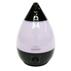 加湿器 超音波 アロマ raydrop タンク容量:3.8L ブラック ヒロ・コーポレーション KH-310 BK 父の日 ギフト 2026 贈り物 プレゼント 母 父 ペアギフト