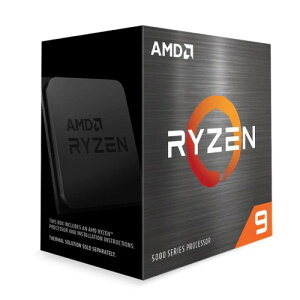 AMD Ryzen 9 5950X CPU 16�R�A 32�X���b�h �ő�4.9GHz AM4 Zen3 �f�X�N�g�b�v�p �v���Z�b�T�[ ����PC �Q�[�~���OPC �N���G�C�^�[���� BOX�N�[���[���� 100-100000514WOF